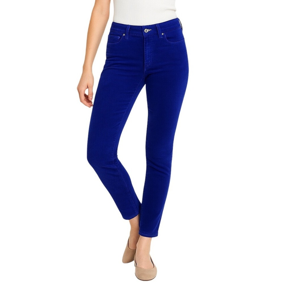 AG Adriano Goldschmied Corduroy Stevie Ankle Jeans Women 26R Purple Retro‎ Y2K